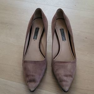 Prada Suede Pumps